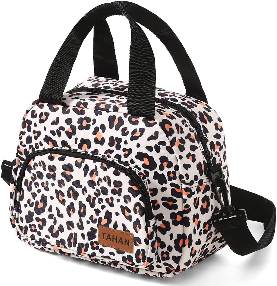 Insulated Lunch Box For Women Office Work Designer Small Lunch Cooler For Girls Fit Fresh Thermal Hot Lunch Bag For School Teen Three Pocket Soft Cute