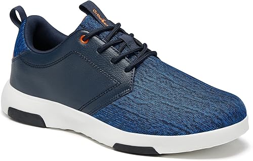 OrthoComfoot Zapatillas ortopédicas de moda para hombre con soporte de arco cómodos zapatos para caminar para fascitis plantar, zapatos casuales