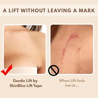 sharmony Reusable Nipple Cover - Adhesive & Upgraded Adhesive Breast Lift Tape (Vanilla)