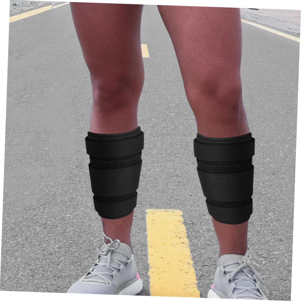 1set Pesi Per Caviglie Regolabili Ankle Weights Con Piastra Acciaio Attrezzi Per Allenamento All Aperto Per Fitness Jogging Esercizi Casa Da Pesi Totale