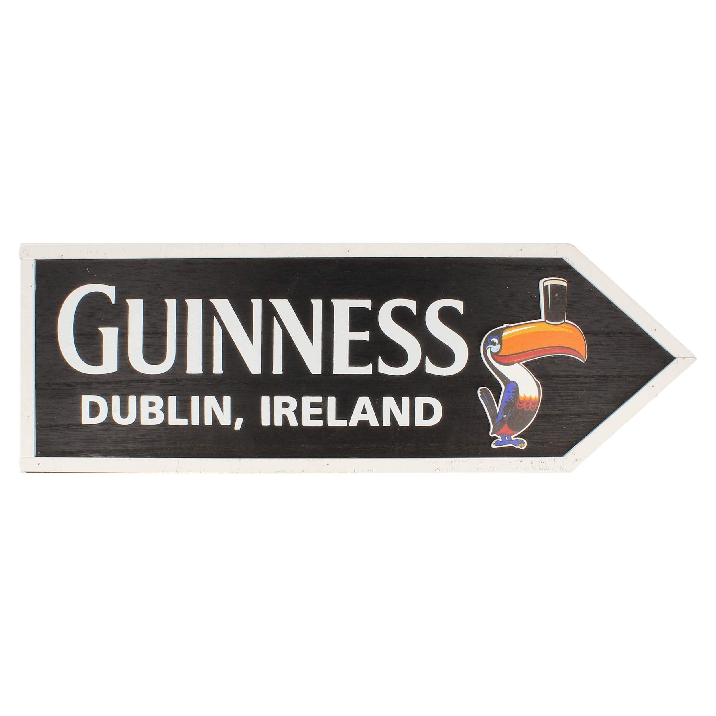 Guinness - Wooden Roadsign - Toucan - 05571