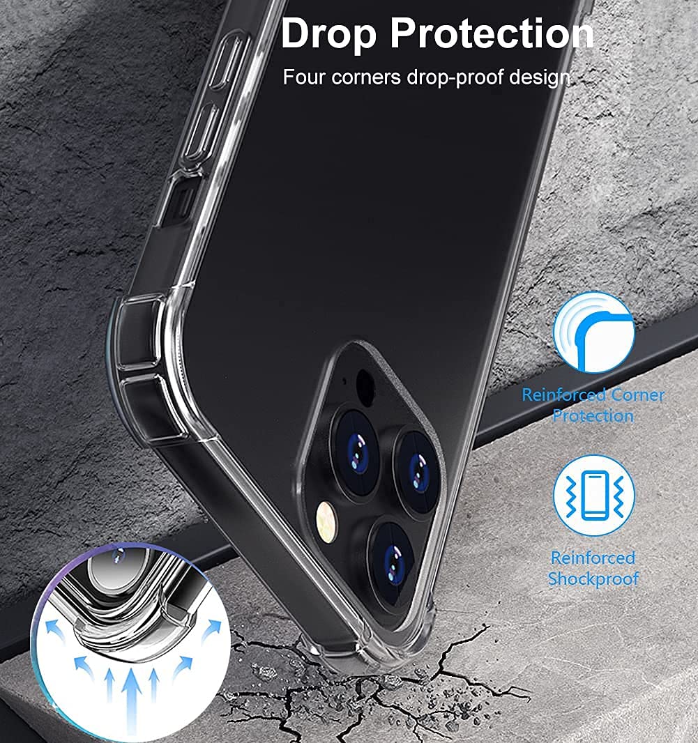 Amazon.co.jp: EZZI TECH - クリスタルクリアケース iPhone 13 Pro対応