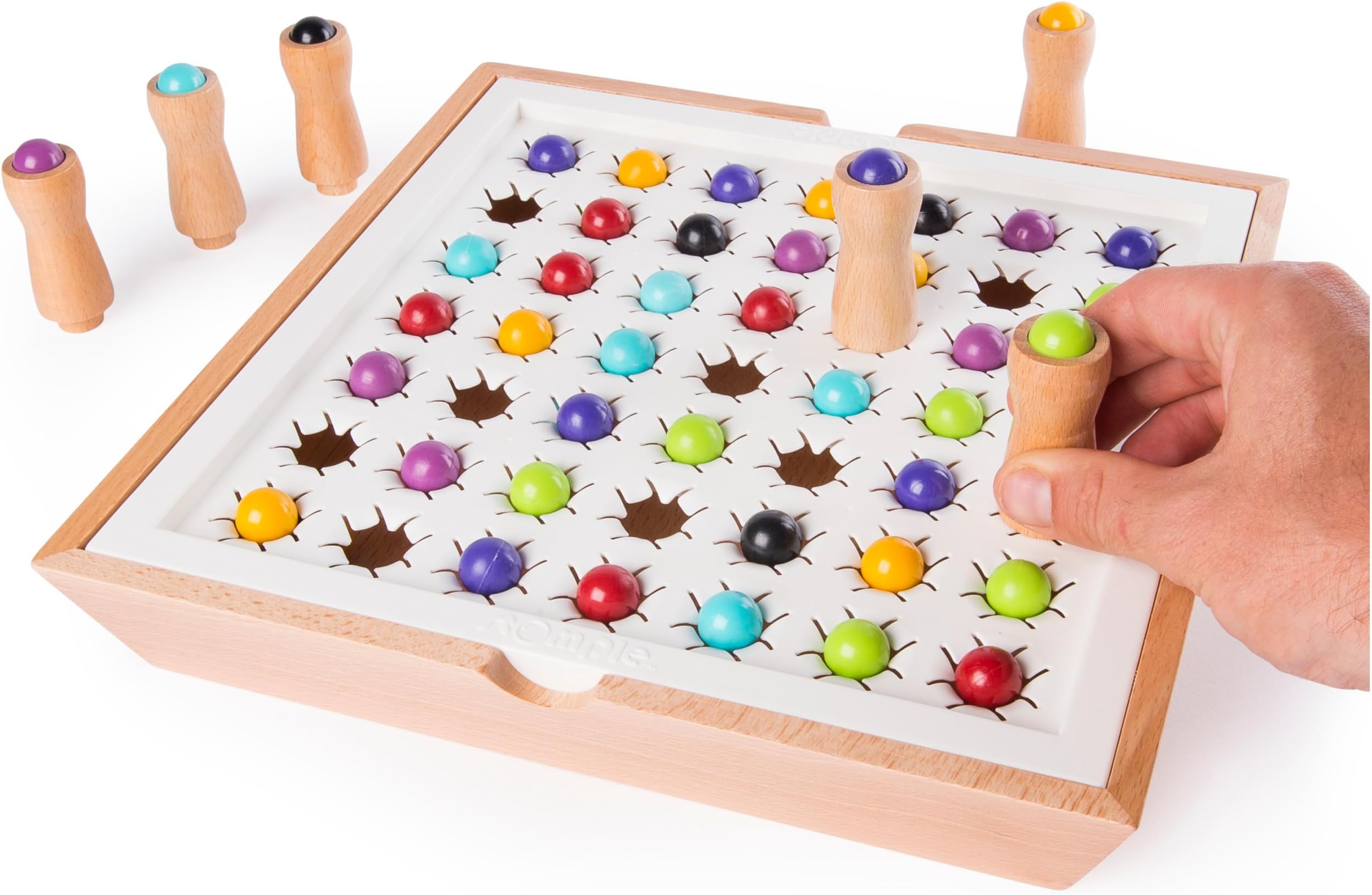 Marbles Stomple Game Brain Workshop, Fun Strategy Game for Kids Aged 8 and up