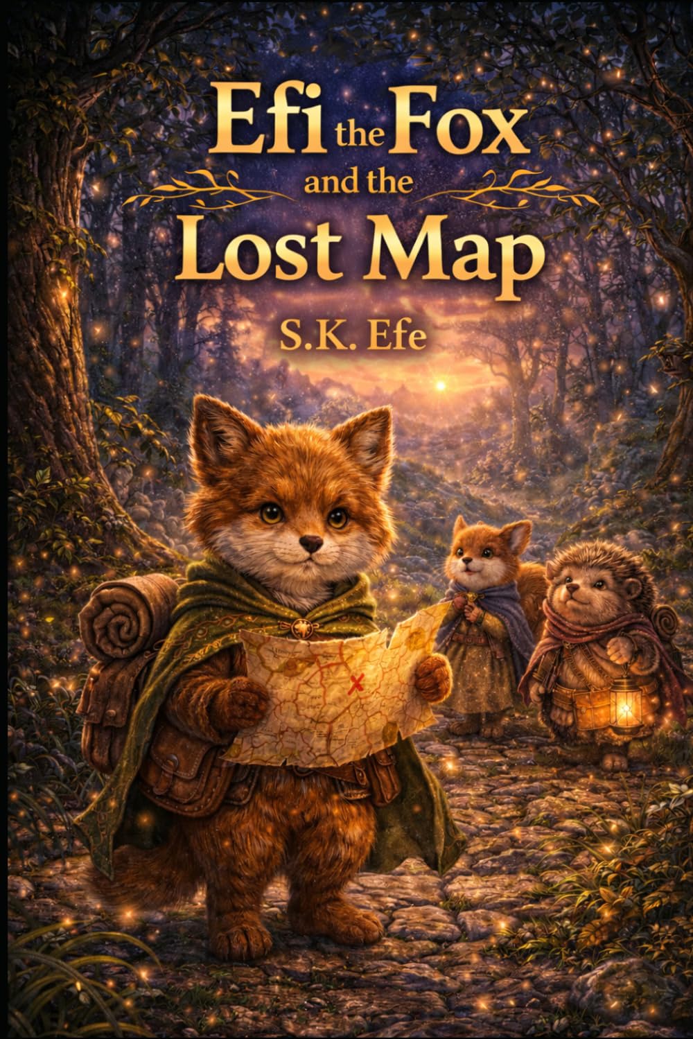 Efi the Fox and the Lost Map: A Magical Woodland Mystery for Ages 6–9 (Efi the Fox Adventures)