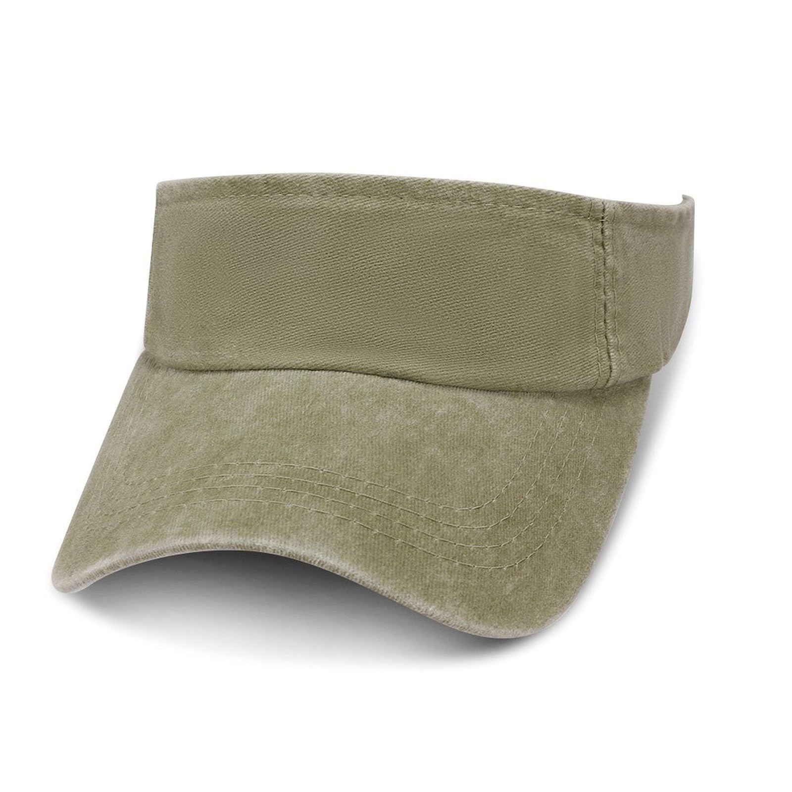 Unisex Sun Visor Hat Cotton Adjustable Open Top Casual Daily Caps