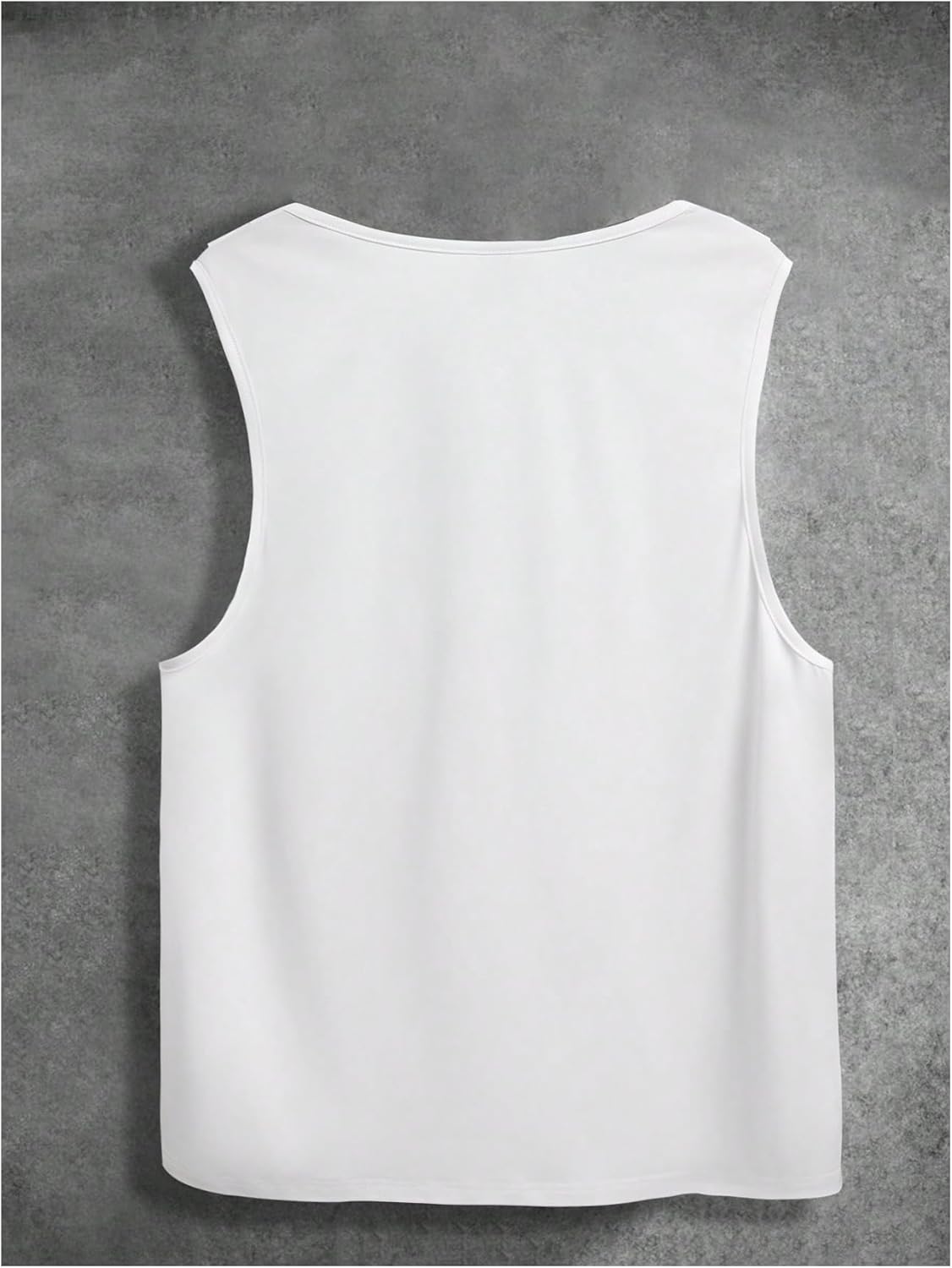 OYOANGLE Men's Cowl Neck Sleeveless T Shirts Draped Front Ruched Tank Top Casual Vacation Vest Streetwear - Image 4