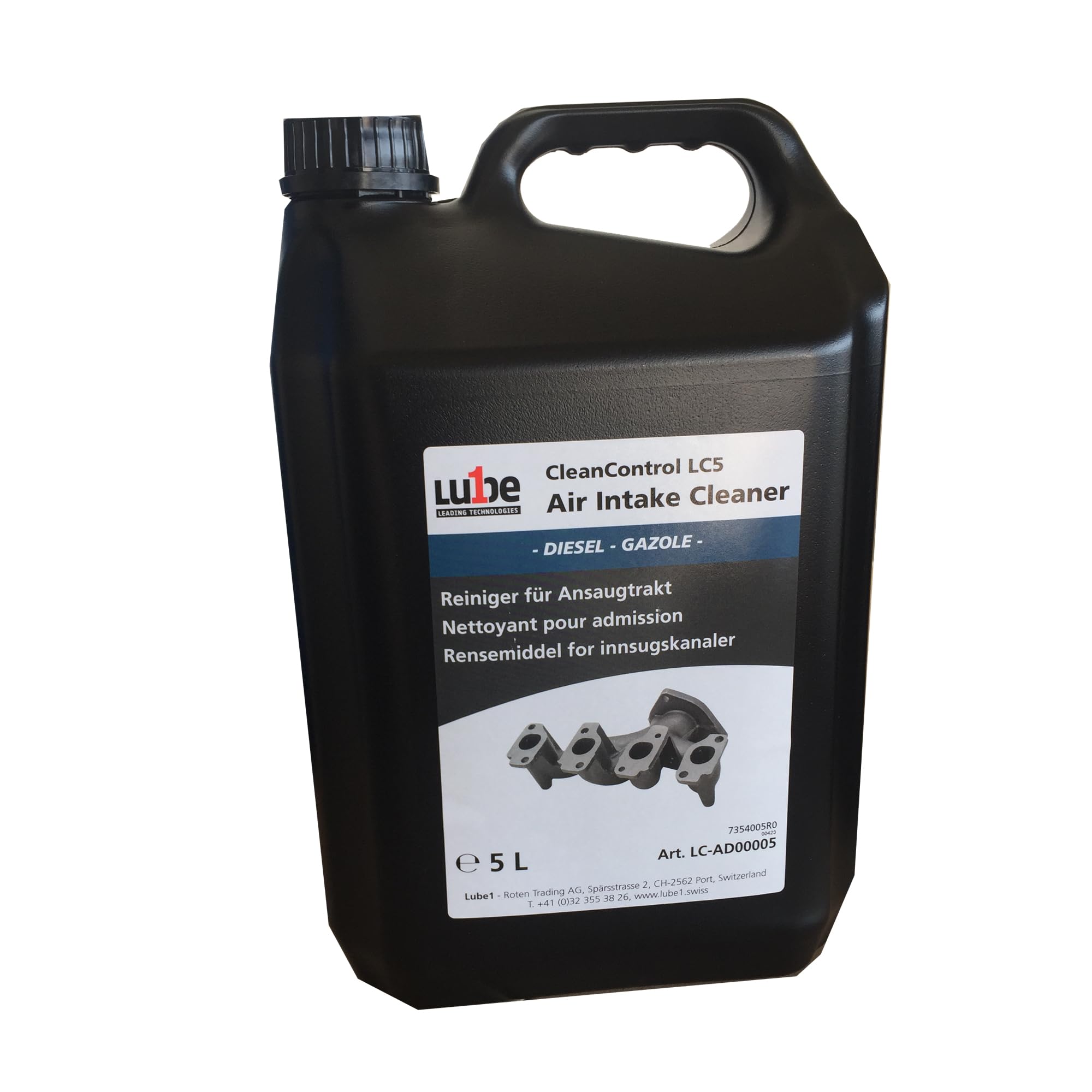 CC Ansaugtrakt Reiniger für Diesel Motoren 5L I Motorreiniger für den Ansaugtrakt I Nutzbar mit Lube1 CleanControl LC5 Motorreinigungsgerät
