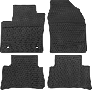 Car Floor Mats for Toyota C-HR CHR 2018-2023 Rubber Black