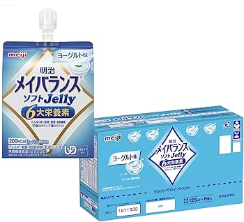 Amazon | メイバランスソフトゼリー ヨーグルト味 125ml×6個 明治