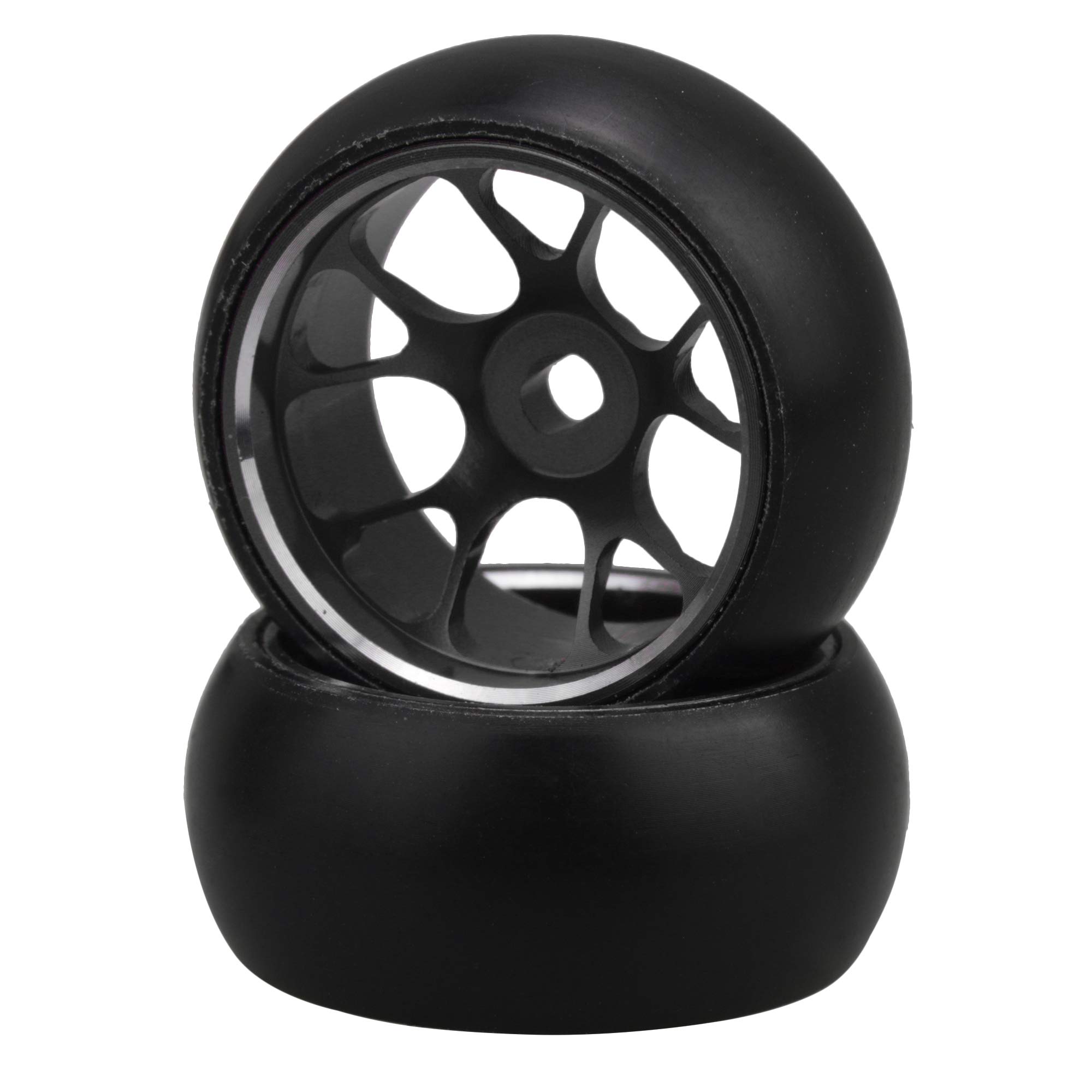 BQLZR RC 1:28 Car Tire Black Y Shape Wheel Hub Replacement for WL K989 Set of 4