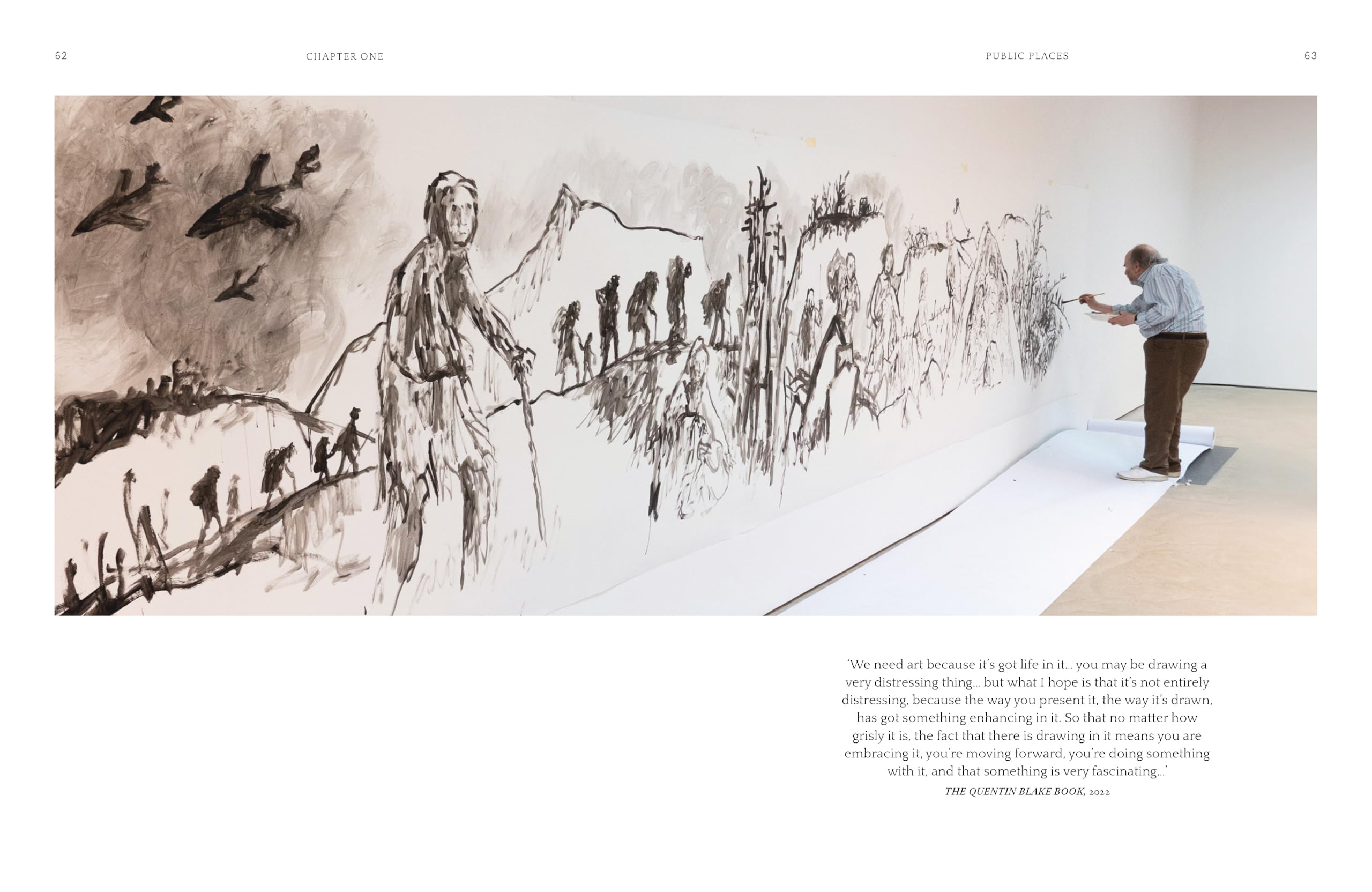 Quentin Blake Not for Art's Sake /anglais