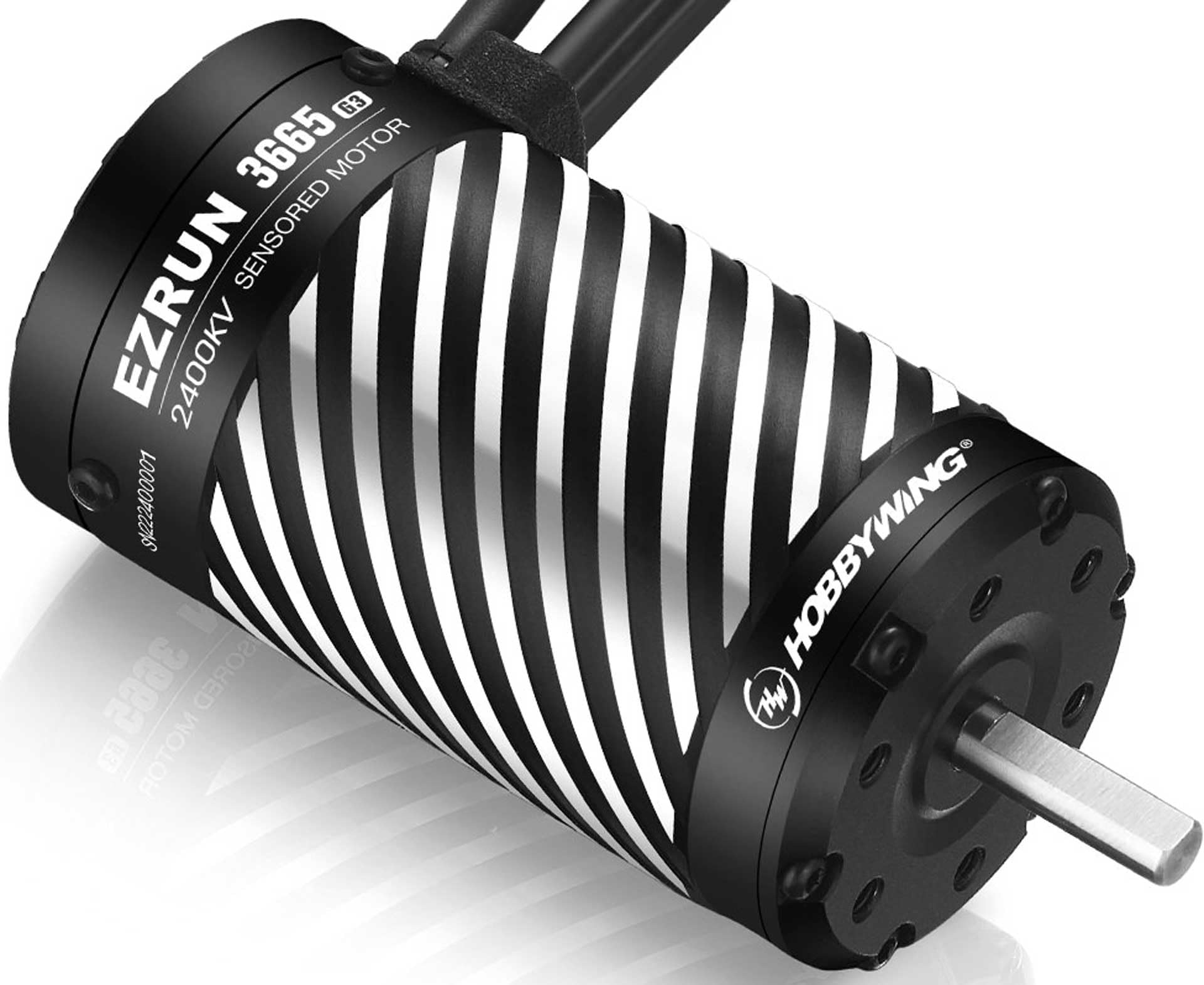 Hobbywing Ezrun 3665SD 2400kv Black G3 Sensorless Brushless 1/10 RC Car Motor