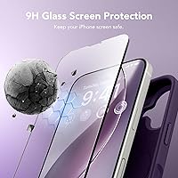 Vista 273 de GONEZ Funda de silicona para iPhone 15 Pro Max, compatible con Magsafe, protector de cámara + protector de pantalla, forro de microfibra suave Negro