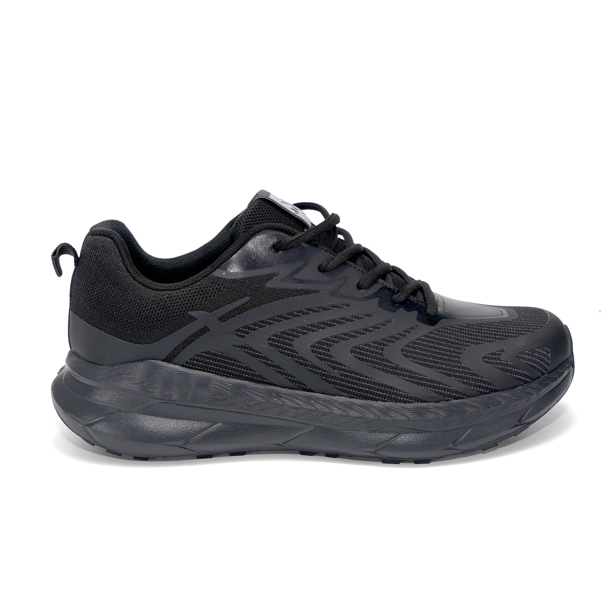 JOMIX Scarpe Uomo con Lacci Sneakers Respirabili Suola Antiscivolo Scarpe da Corsa con Tomaia a Onde Leggere per Palestra Camminata MOS260001