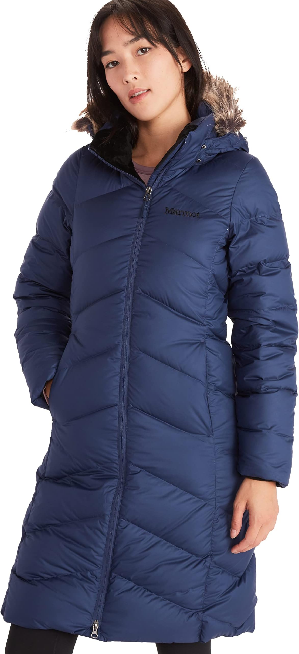 MARMOTWomen's Montreaux Full-Length Down Puffer Coat