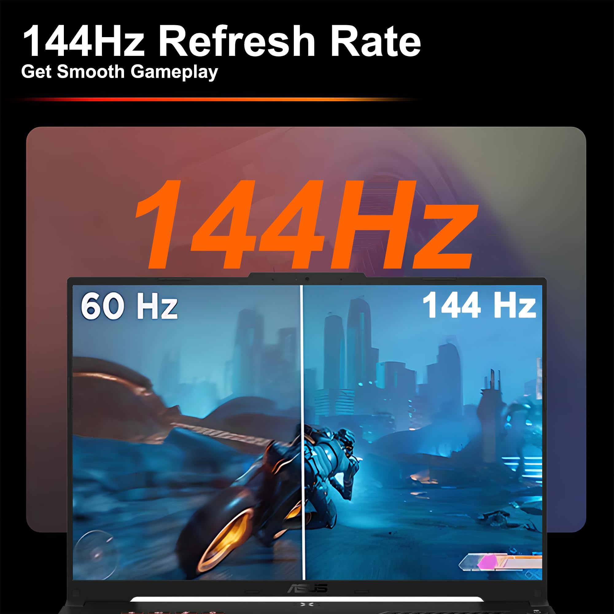 ASUS TUF Gaming A16 Ordinateur portable 16" WUXGA IPS 144 Hz AMD 6 cœurs Ryzen 7 7445HS 32 Go DDR5 1 To SSD NVIDIA GeForce RTX 4050 (jusqu'à 194 AI Tops) Rétroéclairé RVB USB4 Bidirectionnel AI