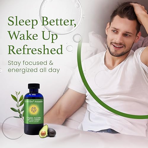 Miniatura 6 de Aceite de aguacate orgánico, ESS60 100% puro (0.6 mgmL) Apoya la salud de las articulaciones, la flexibilidad, la energía, la inmunidad, el sueño, 8