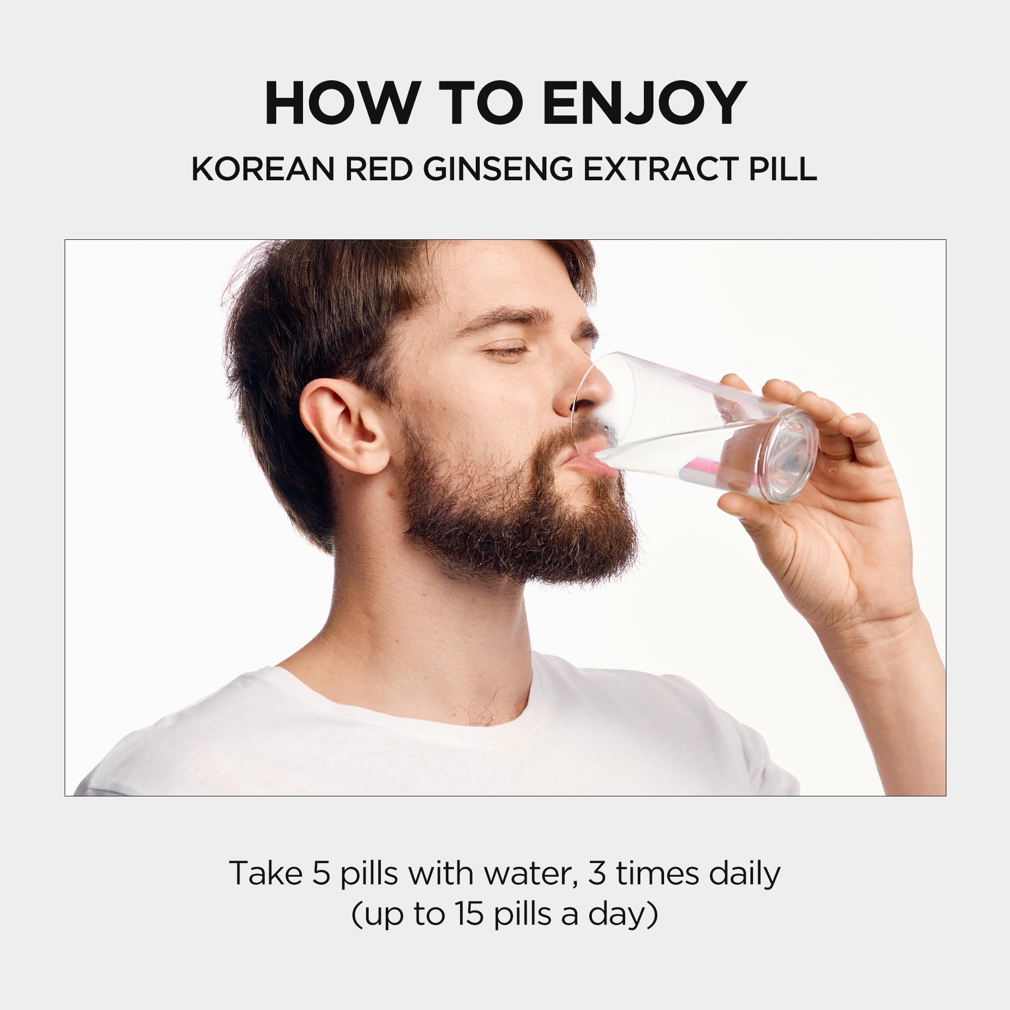 JUNG KWAN JANG Korean Red Ginseng Extract Pill Energy Supplements 800 Pills — Amazon image 5