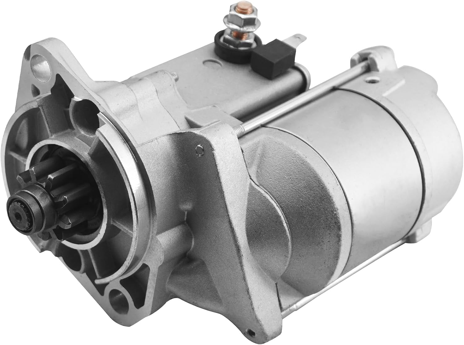 Starter 410-52302 Compatible With Kubota Carriers KC15, Tractor-Compact L2050 L225 L2350 L235 L245 L2650 L275 Replacement for Universal Inboard M-30/15321-63015, 15321-63016
