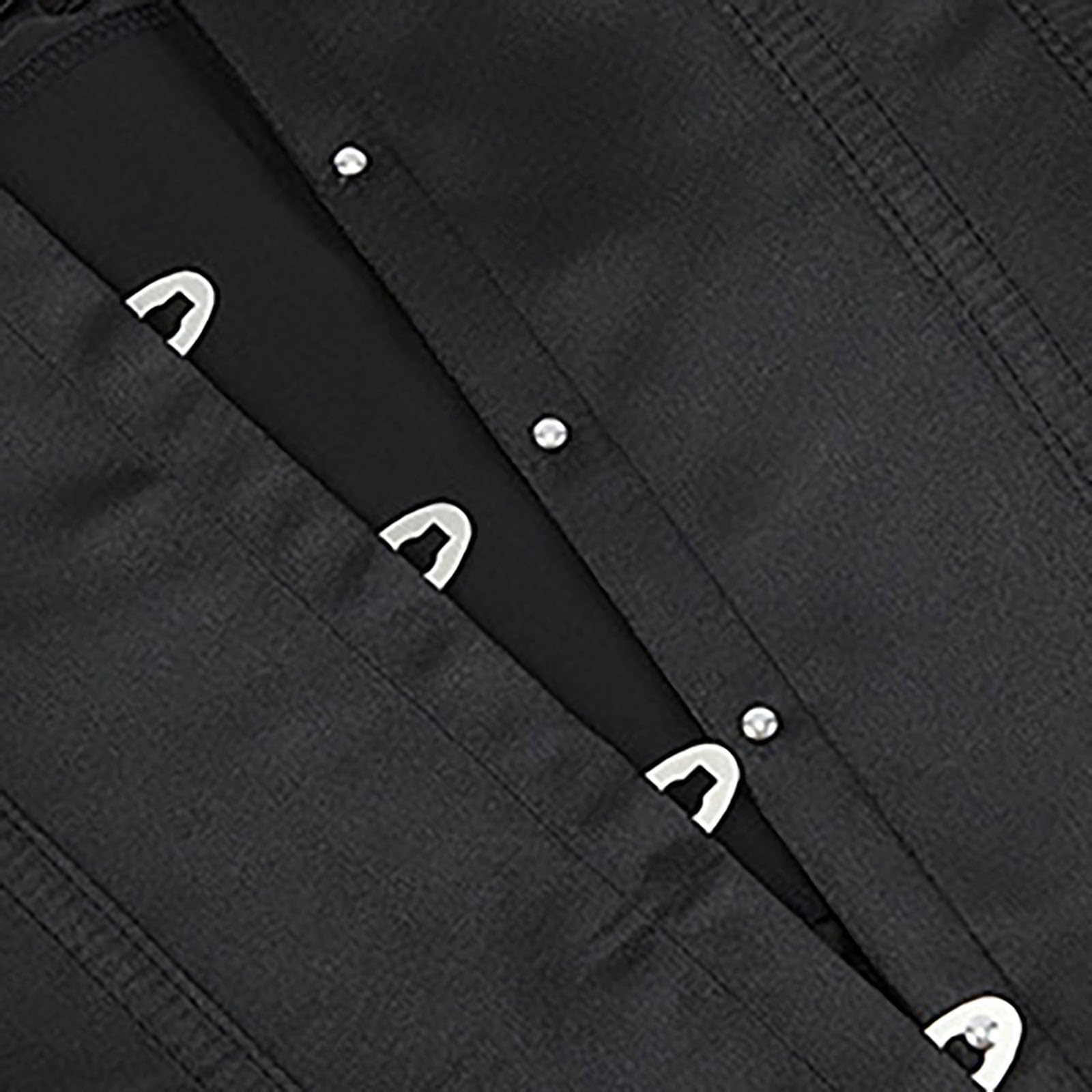 Genérico Elegante corsé de cintura para mujer ideal para festivales y uso diario con diseño de encaje y broches triples