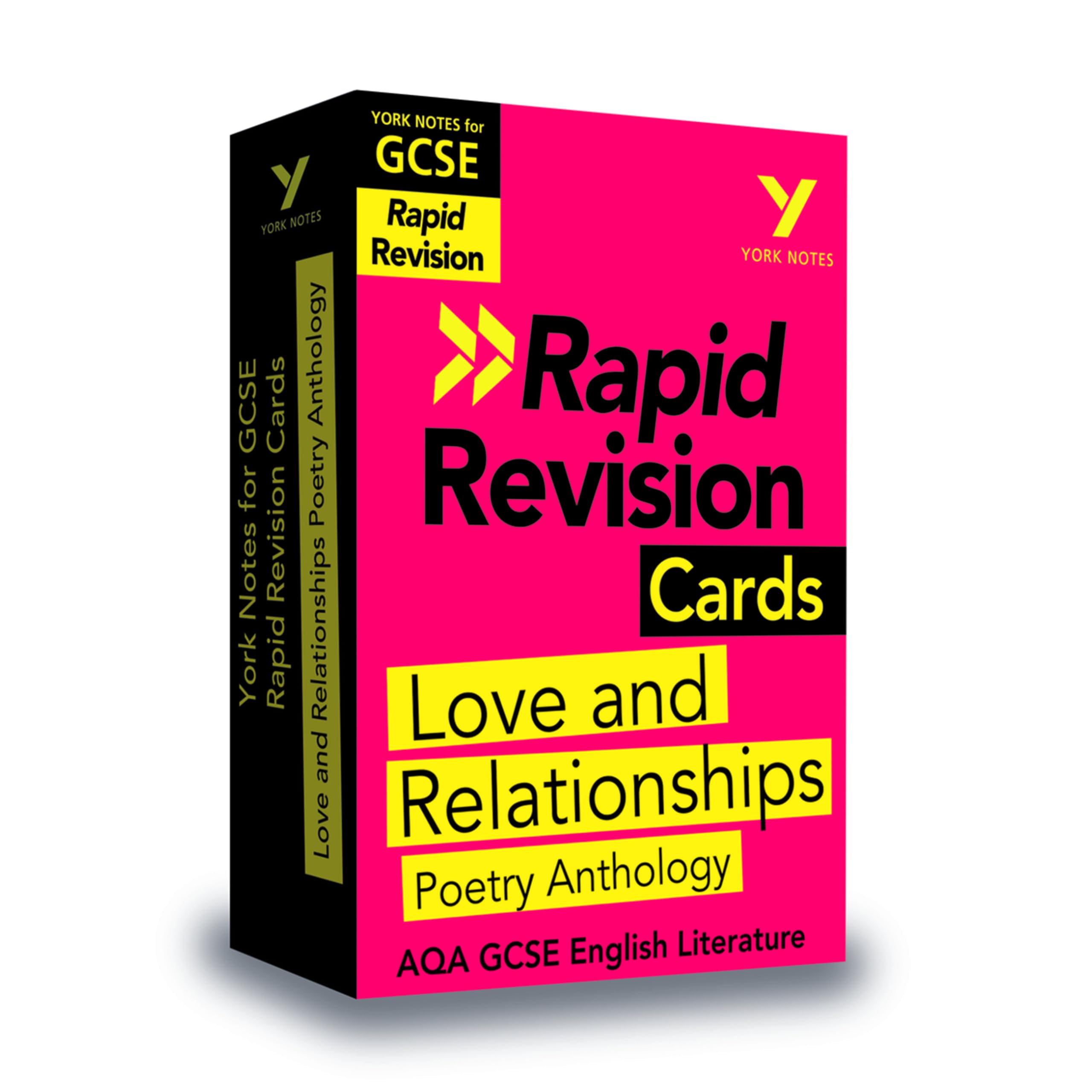 York Notes RAPID AQA GCSE (Revision Cards) Love and Relations... - 9781292273693