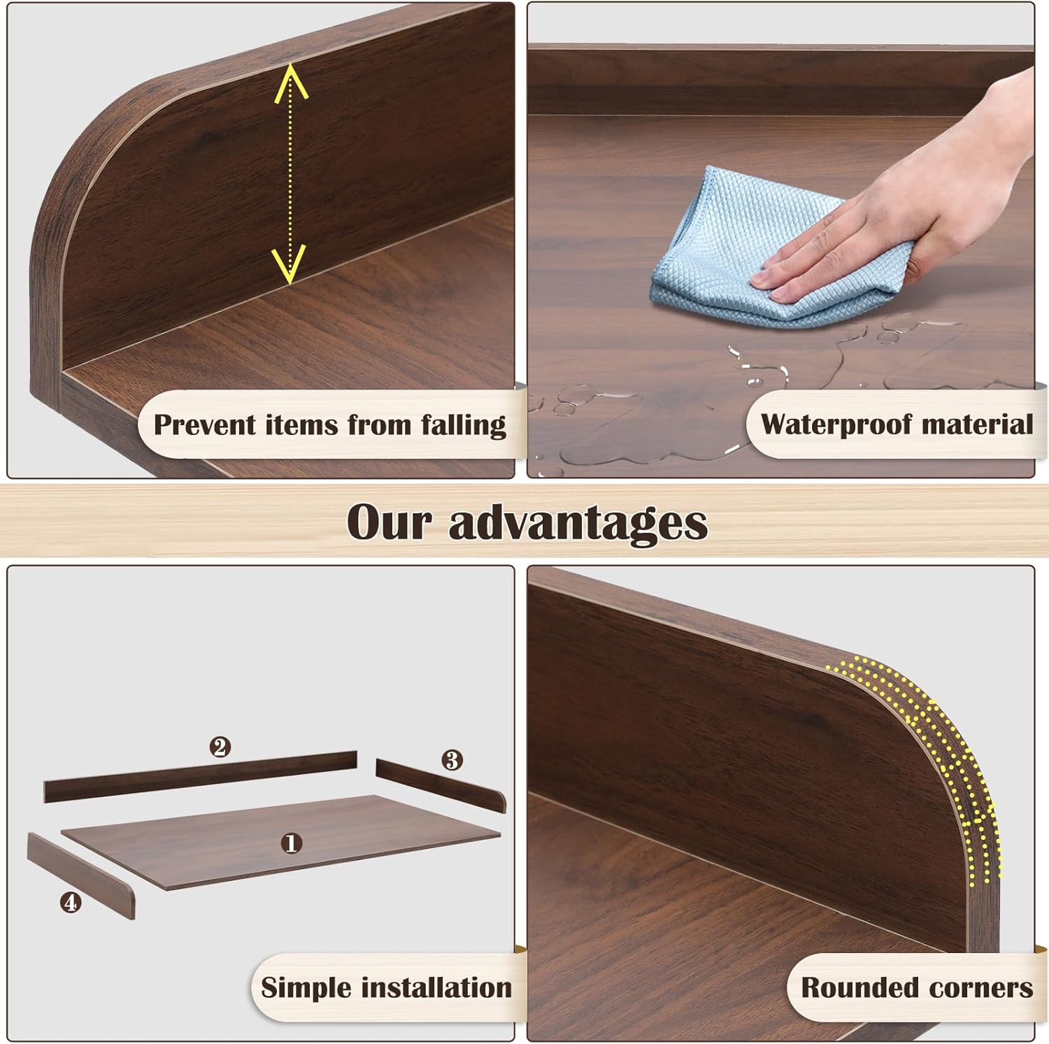 Washer Dryer Countertop,Washer and Dryer Covers for The Top,Laundry Countertop Topper Guards for Washer and Dryer,Laundry Room Storage Organization,54x 27.5 Laundry Table for Folding Clothes