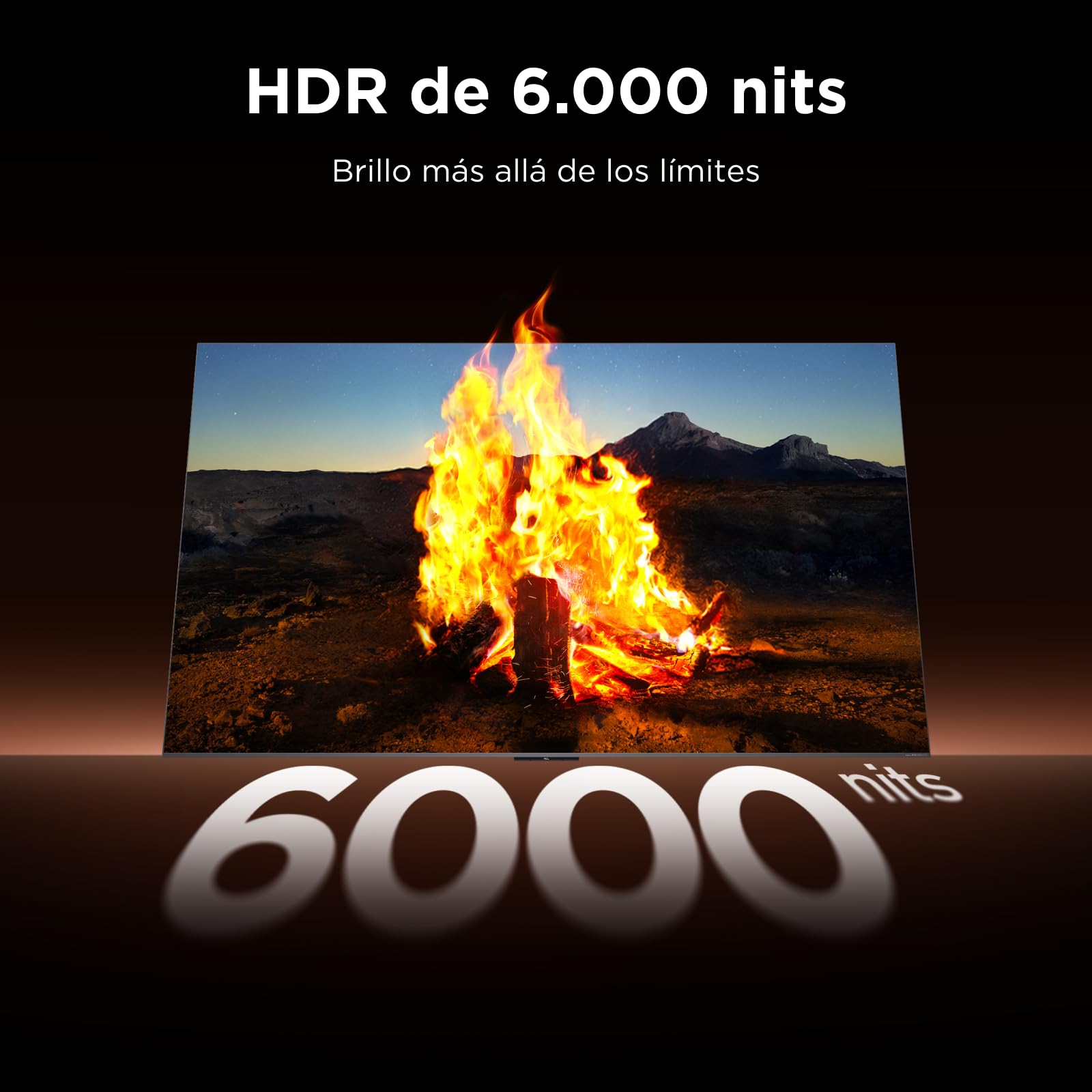 TCL 98C8L Televisor 98 Pulgadas SQD-Mini LED 4K Smart TV, HDR 6000 nits, 4032 Local Dimming, 144Hz Motion Clarity Pro, Bang & Olufsen, Dolby Vision IQ & Atmos, Game Master, Google TV, Apple AirPlay 2