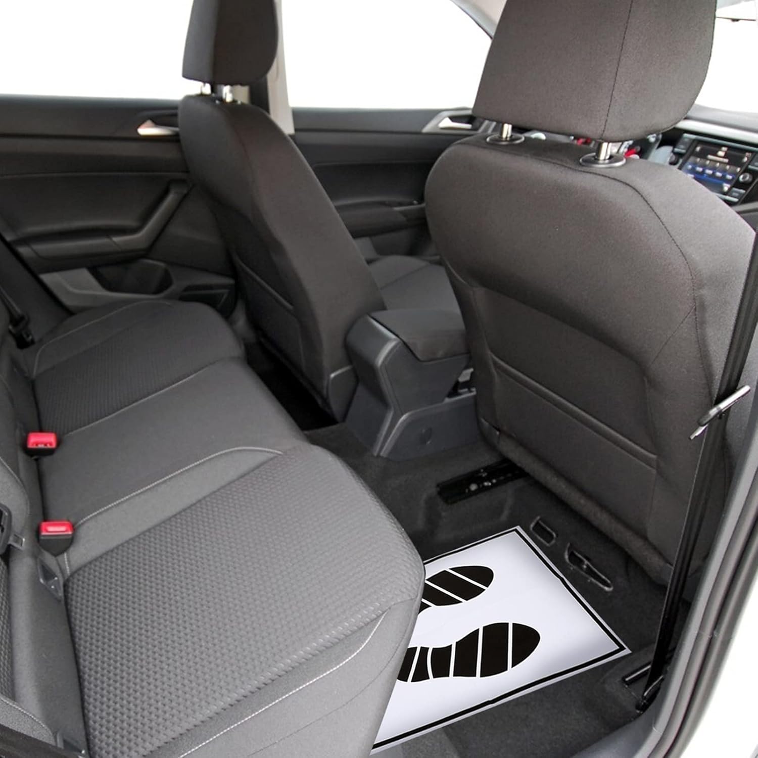 50Pcs auto Floor mat Car Floor Mat Disposable Paper Shoe Print Disposable Paper Truck Vehicle Foot Pads