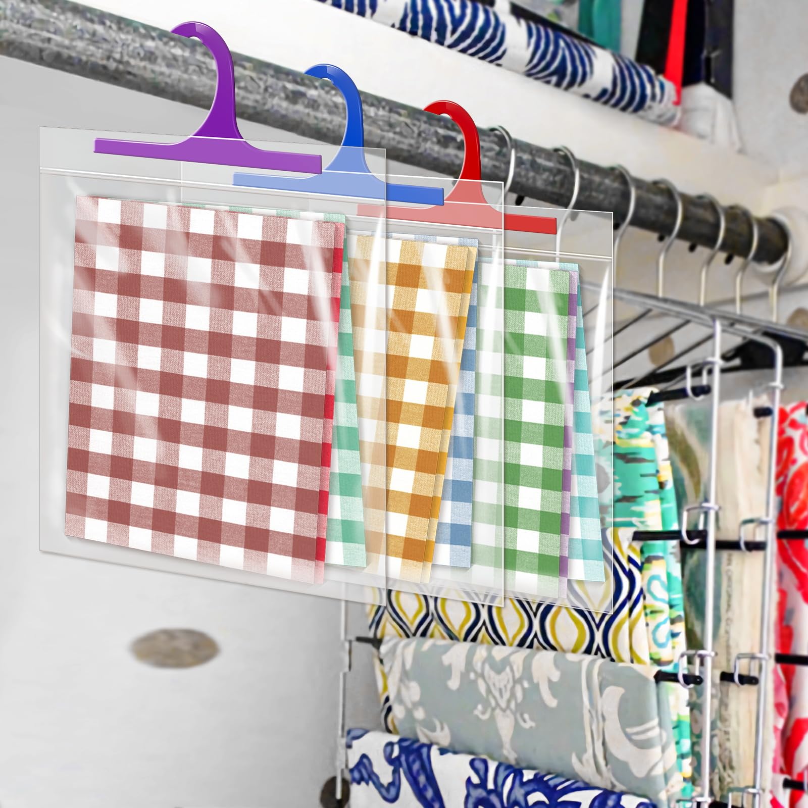 Amazon.com: 24 Pack Hanging Storage Bags, Headphone Storage Bags