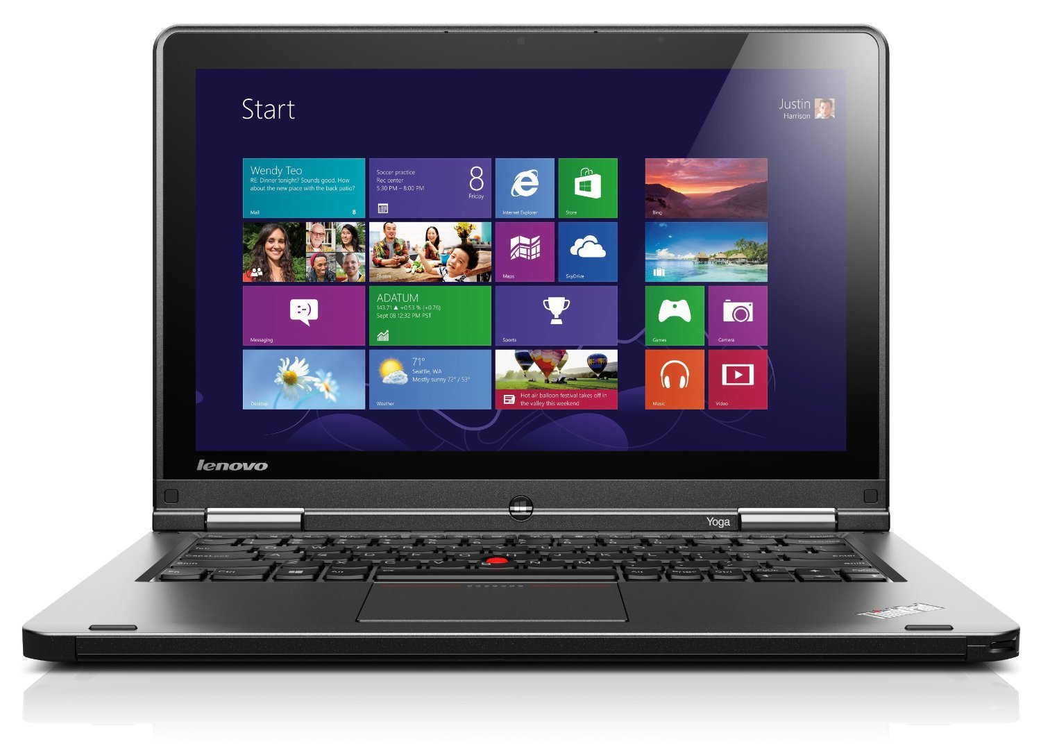 Lenovo Thinkpad S1 Yoga 12.5 inches 2in1 Convertible FHD Touchscreen