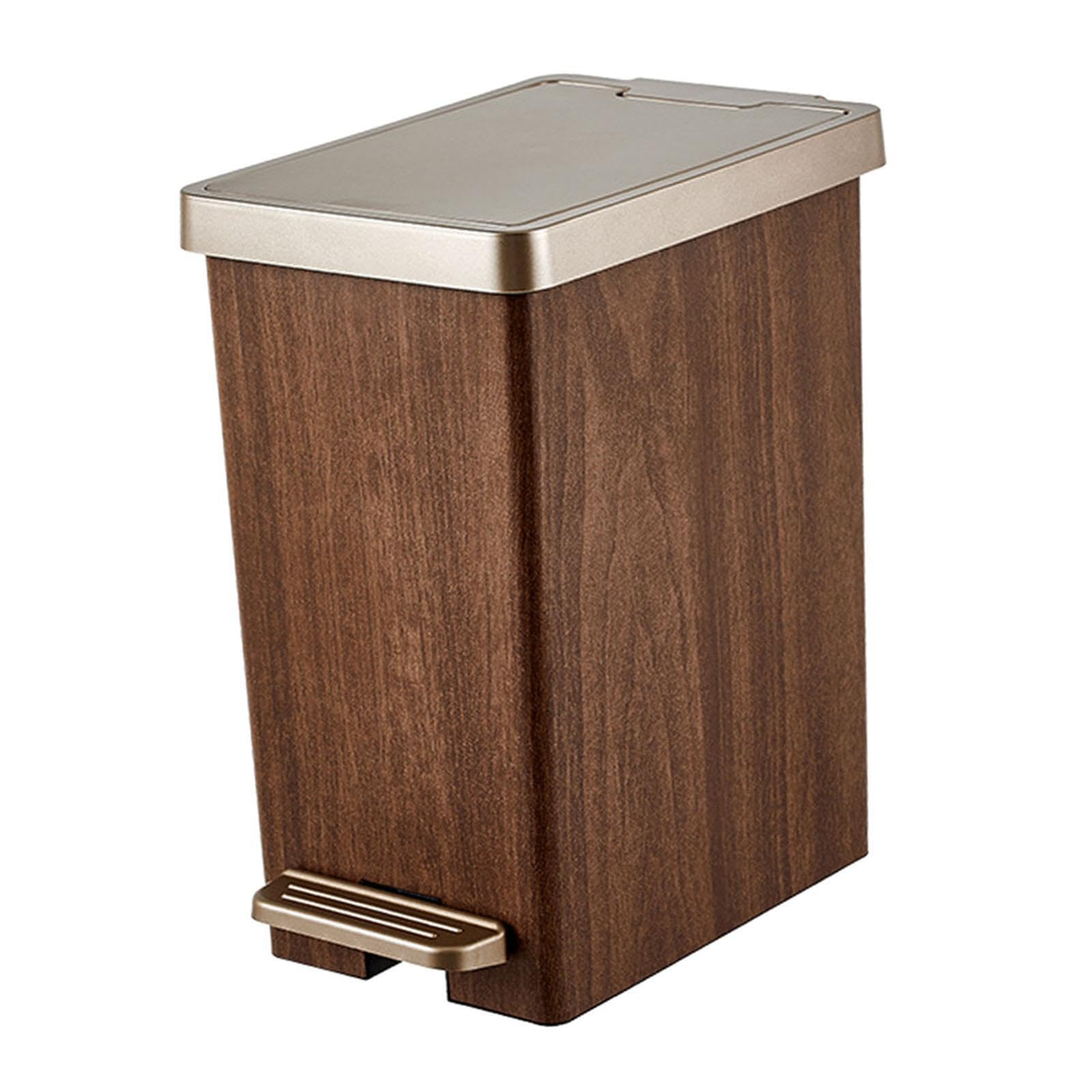 Poubelle décorative et Pratique, légère et résistante, avec Couvercle et pédale, idéale pour la Chambre.