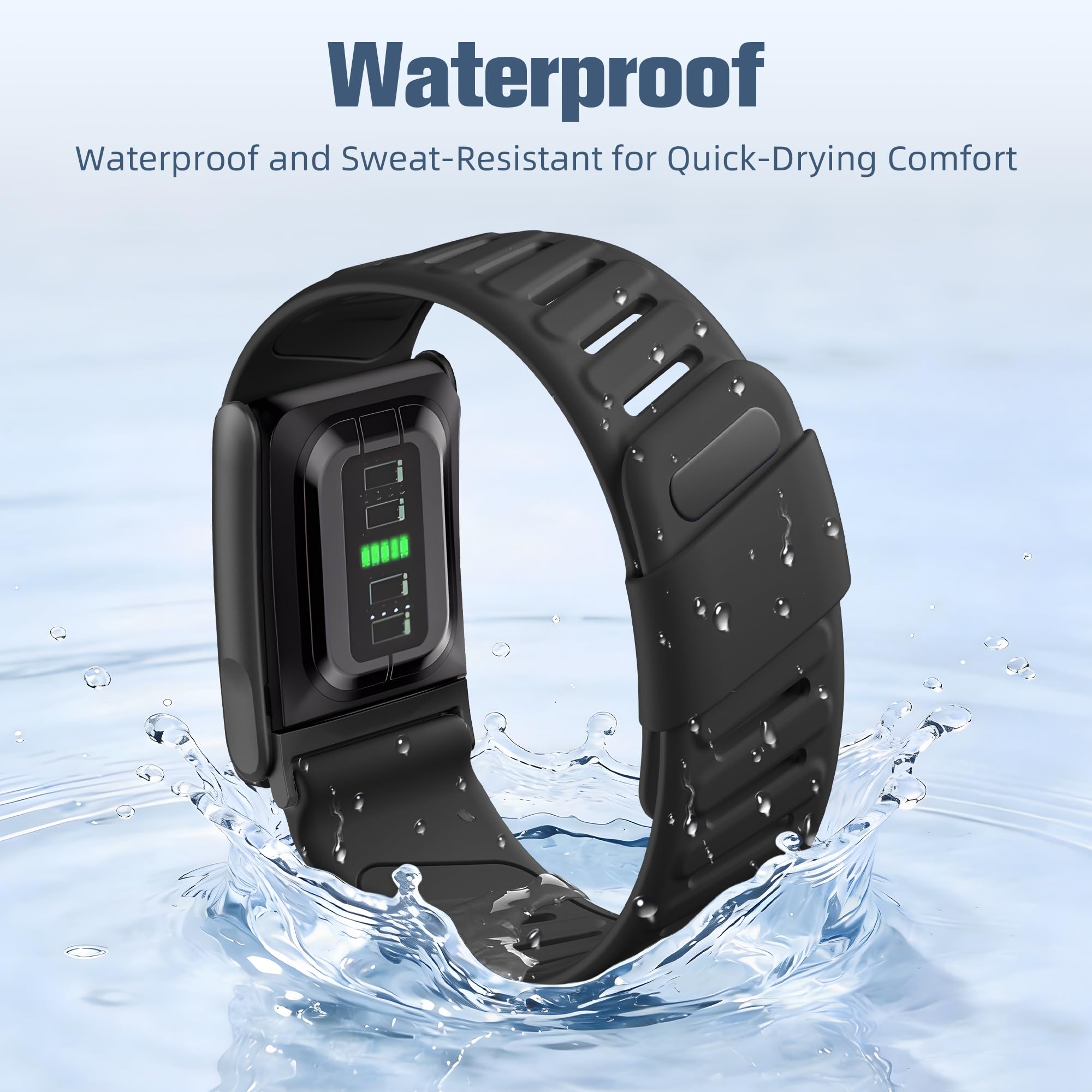 Whoop 5.0 Replacement Band - Getino Silicone Strap -2 Whoop 5.0 Replacement Band - Getino Silicone Strap -2
