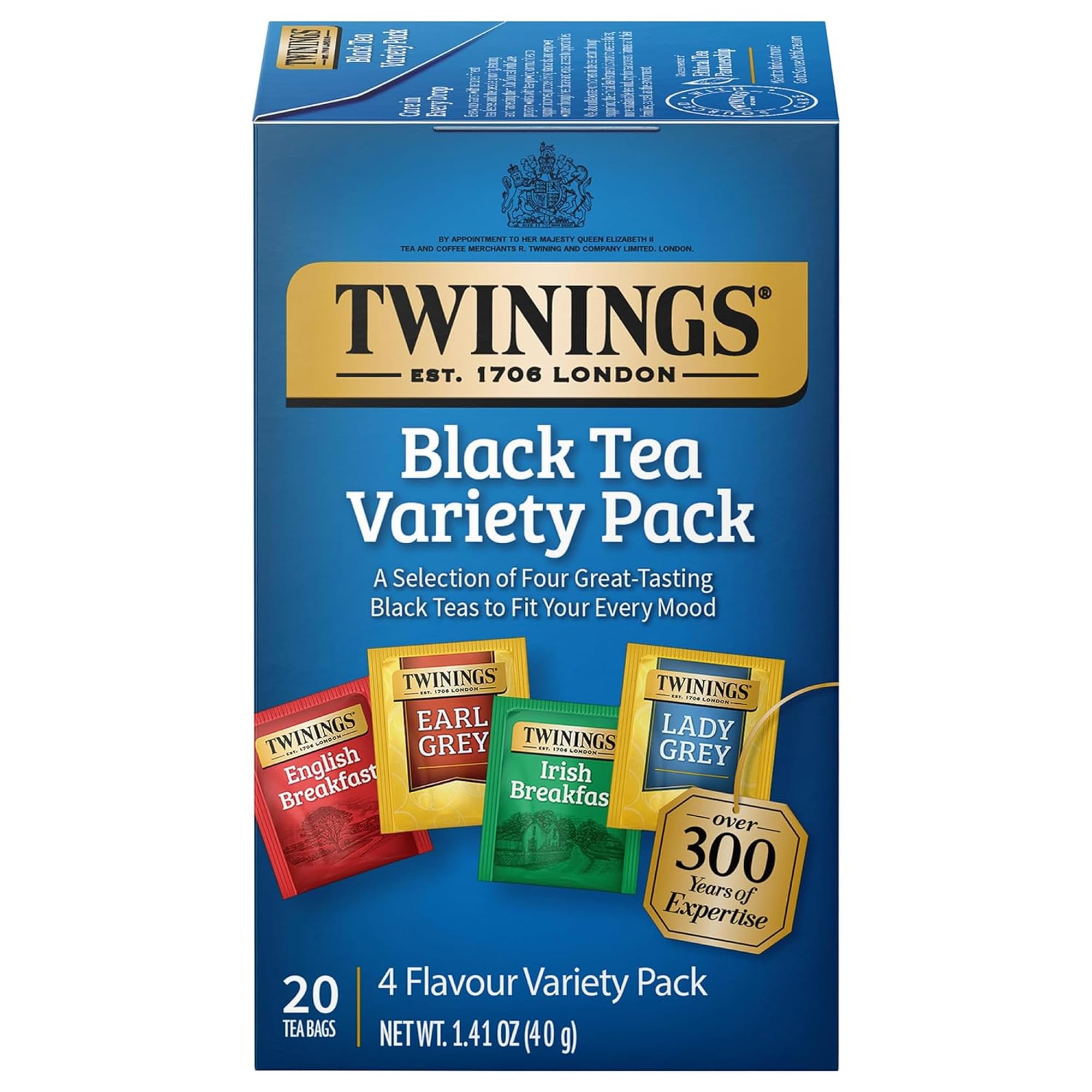 Twinings Lot de 20 variétés de thé