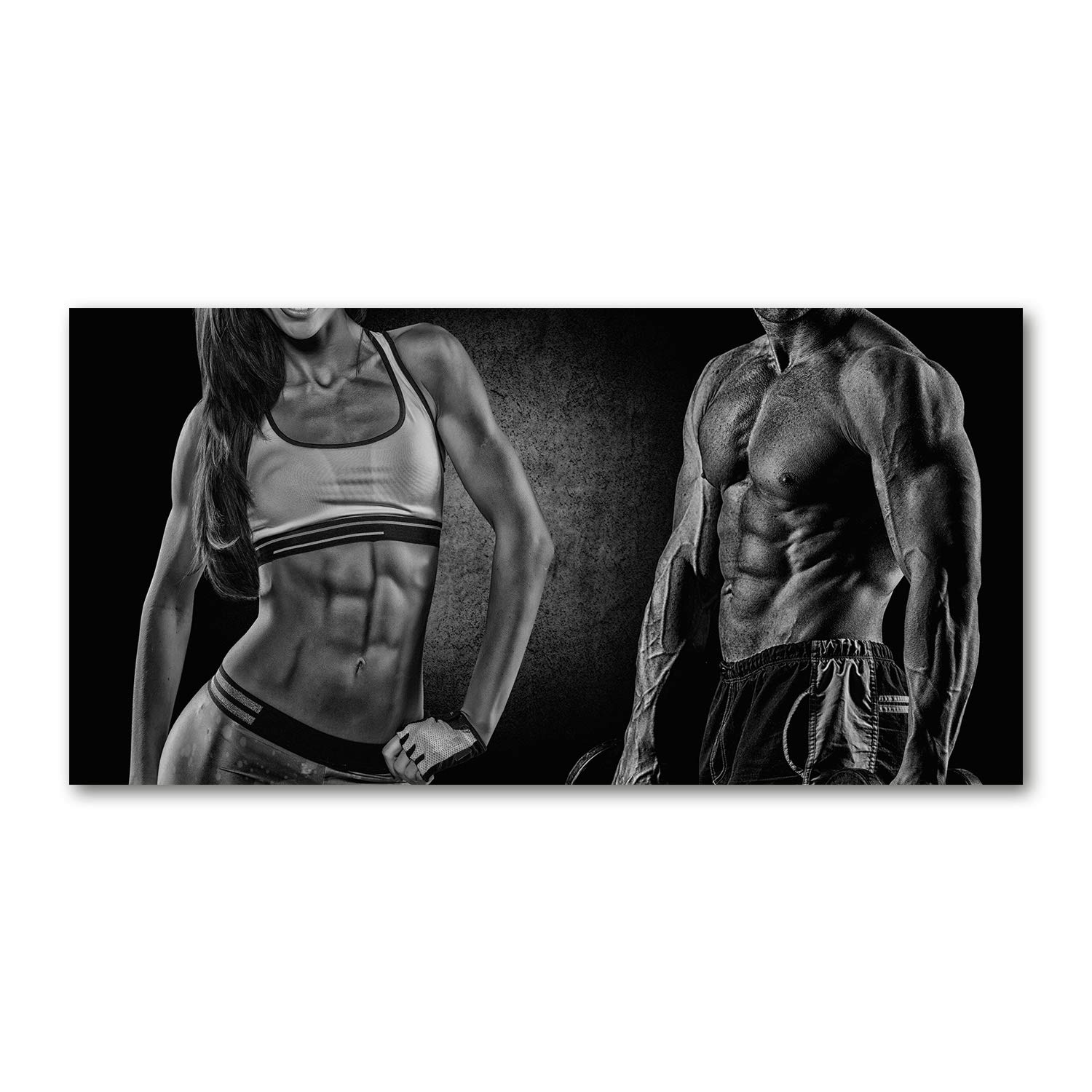 Art 120x60cm image verre plastique déco mural acrylique de musculation Tulup