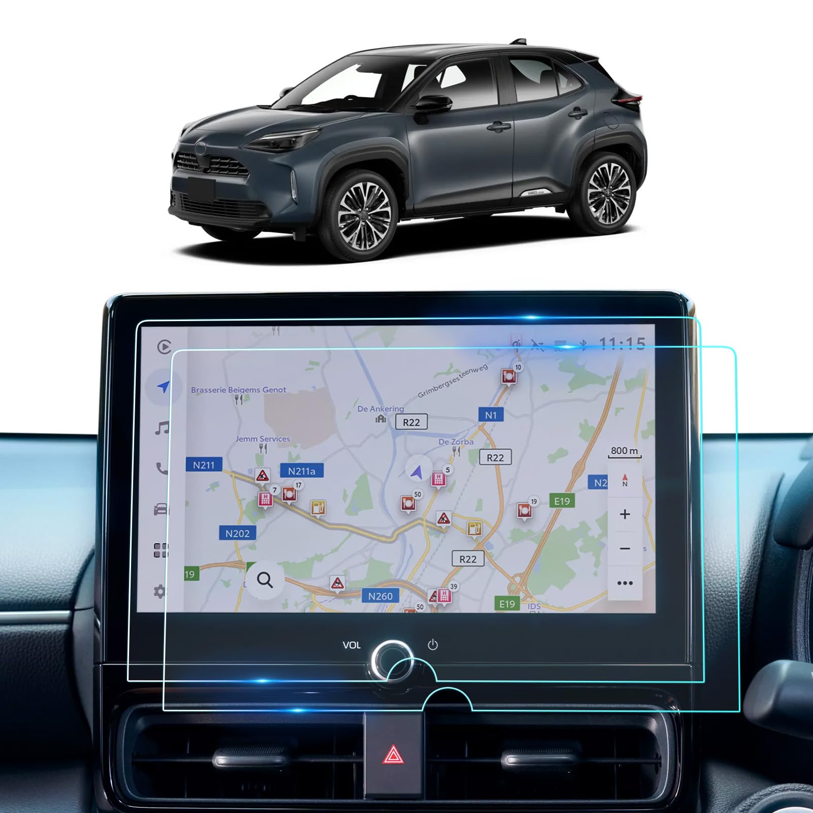 Amazon.co.jp: 【BIXUAN】2026新型 ヤリス・ヤリスクロス 10.5インチ