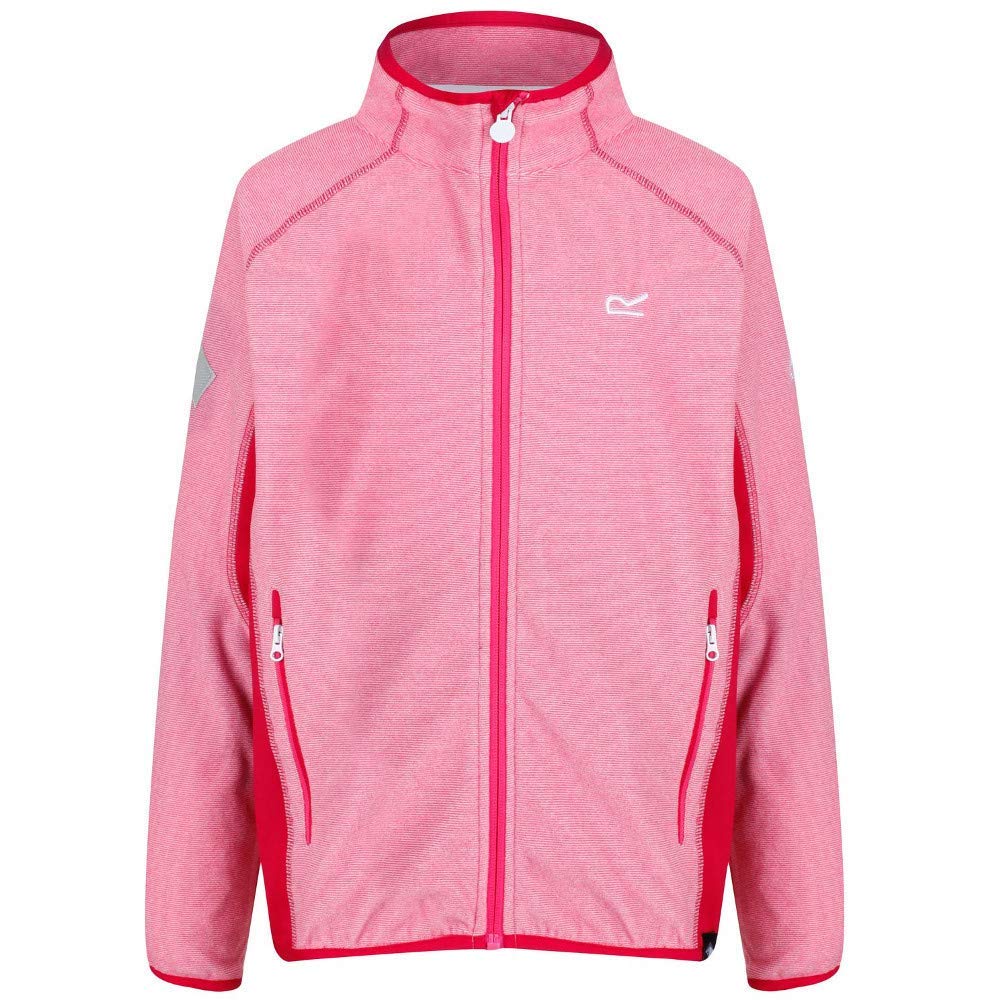 Regatta Unisex Kids Pira Fleece Jacket - Warm, Durable, With Drawstring Hem & Zip Pockets 8 thumbnail image