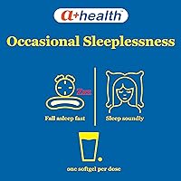 Vista 2 de A+Health Nighttime Sleep Aid - Cápsulas blandas de difenhidramina de 50 mg, máxima fuerza, 160