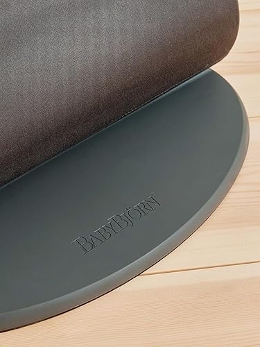 Miniatura 10 de BabyBjörn Bouncer Bliss, Antracita, Tejido, Edredón Clásico  Asiento gorila ajustable 2 en 1 para bebé y silla para niños pequeños, recién nacido a