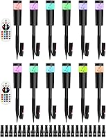 Vista 1 de Luces de camino de paisaje de bajo voltaje RGBW de 5 W con conectores, 12 V, iluminación de paisaje que cambia de color al aire libre, luces LED