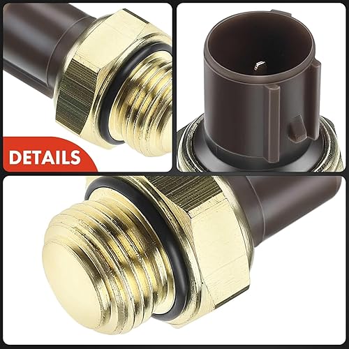 Miniatura 7 de A-Premium Interruptor de ventilador de radiador compatible con modelos Honda y Acura - Accord 94-02, Civic 92-05, CRV 97-06, Odyssey 95-04, Pilot