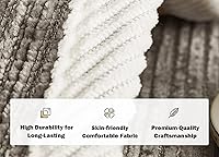 Vista 5 de Fundas de sofá, fundas de sofá esquineras de tela de felpilla para perros, gatos y mascotas, antideslizantes en forma de L, fundas de sofá para sala