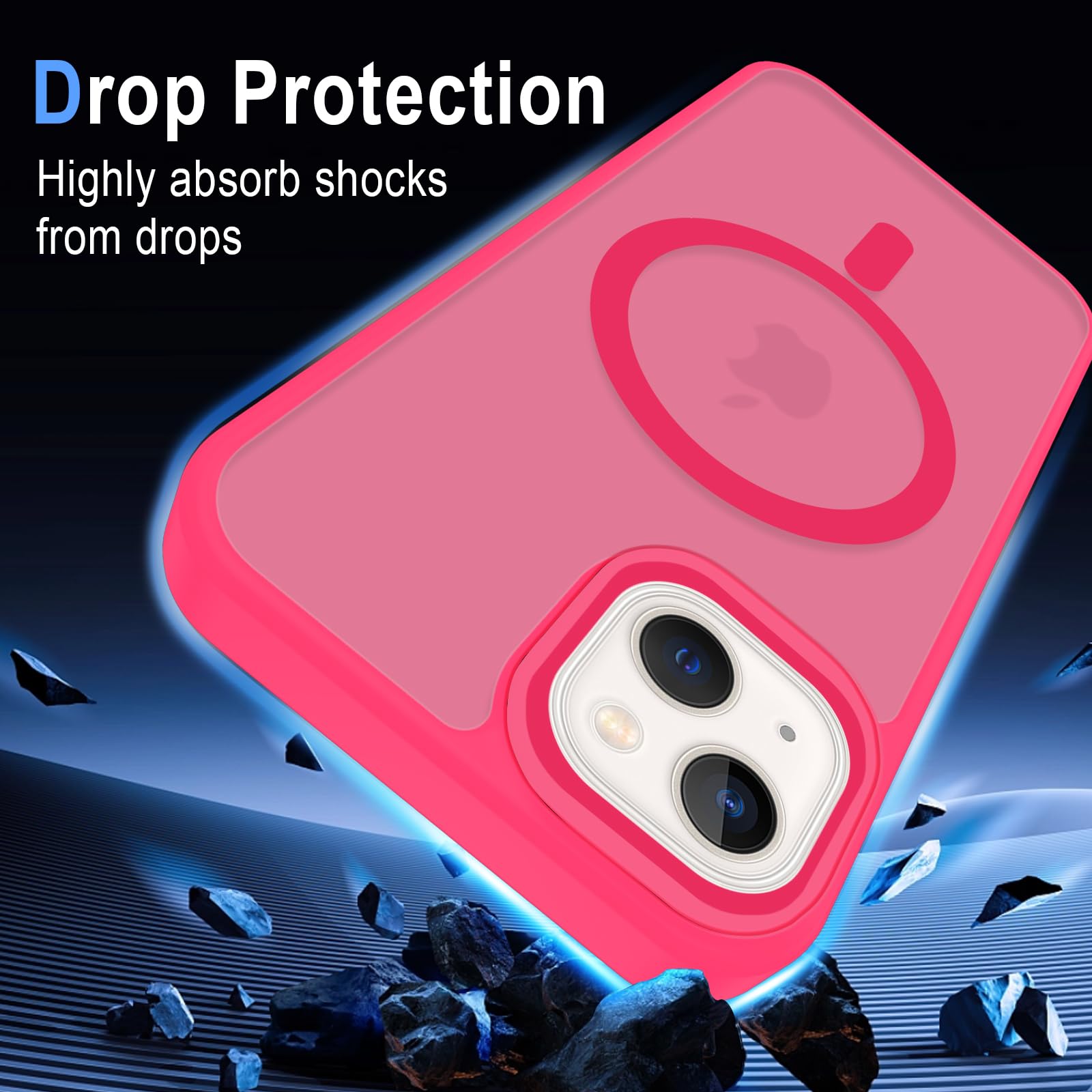 Custodia Glitter Per IPhone 13 Con MagSafe: Cover Antiurto, Brillantini Fissi, Colori Vivaci E Protezione 360 Gradi