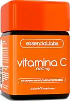 VITAMINA C 1000mg - FÓRMULA 100% PURA E CONCENTRADA - 60 DOSES
