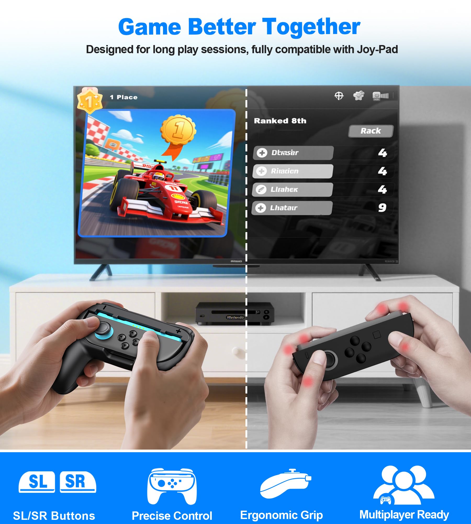 Amazon.com: Larstylee 22 in 1 Switch 2 Sports Accessories Bundle