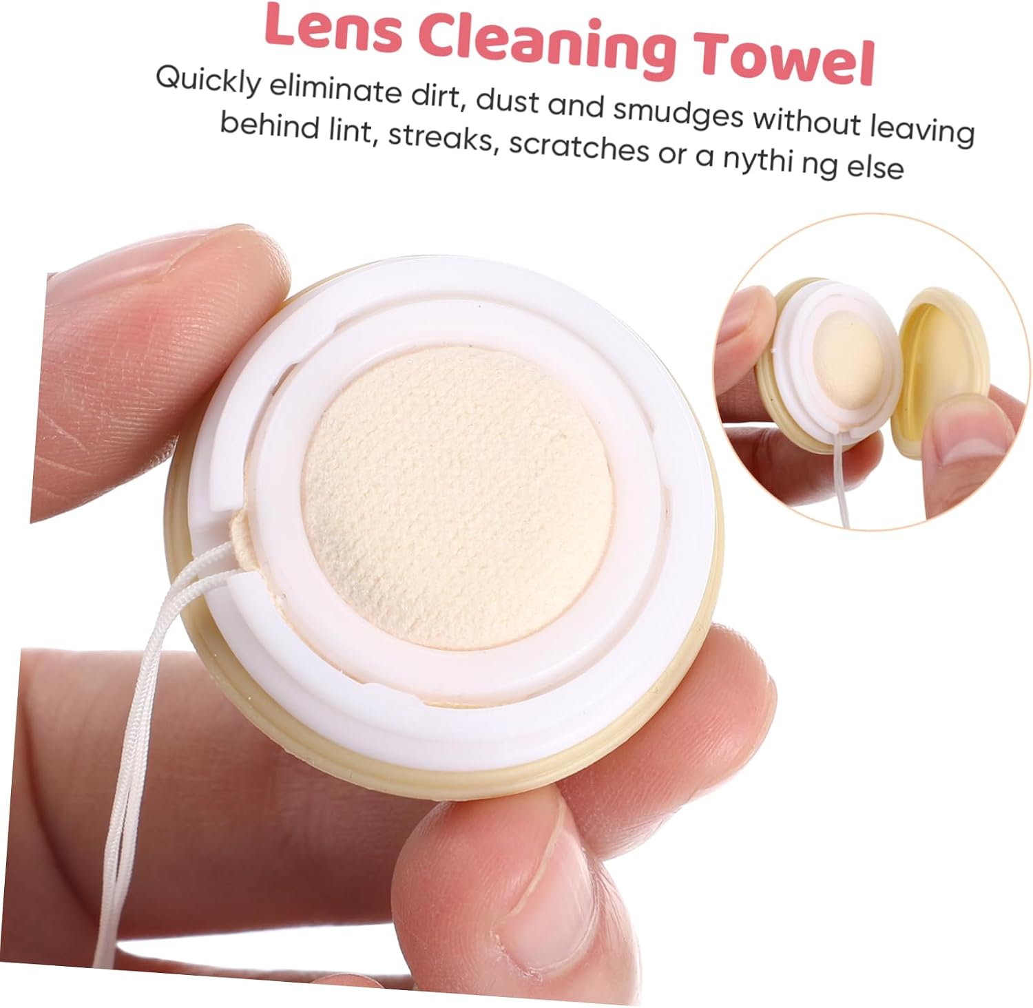 6pcs Phone Screen Wiper Eyeglasses Lens Cleaner Reusable and Comfortable Cleaning Cloth Scratch for Glasses and Screens Random Color