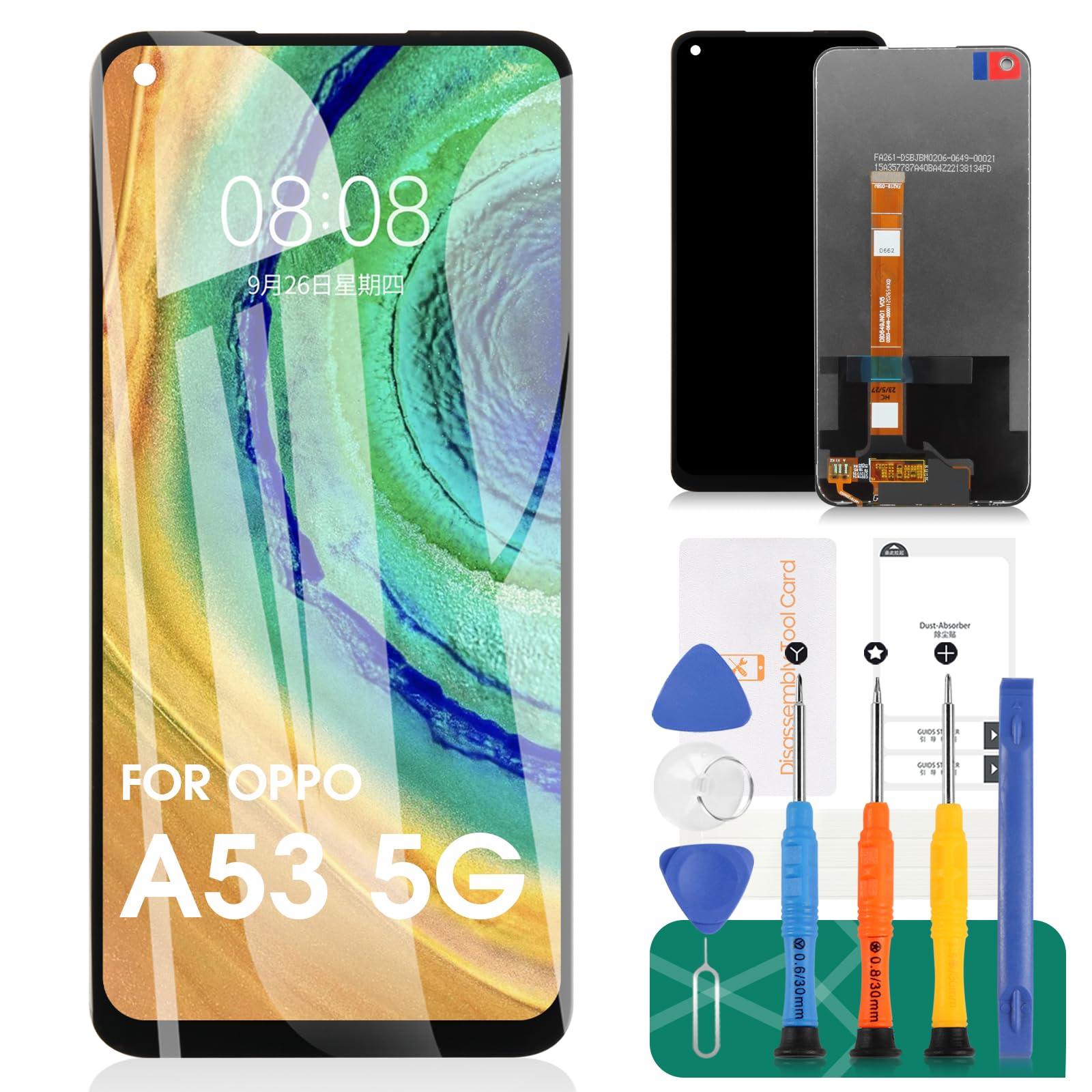 Amazon.com: for Oppo A53 5g Screen Replacement for Oppo A53 5g LCD