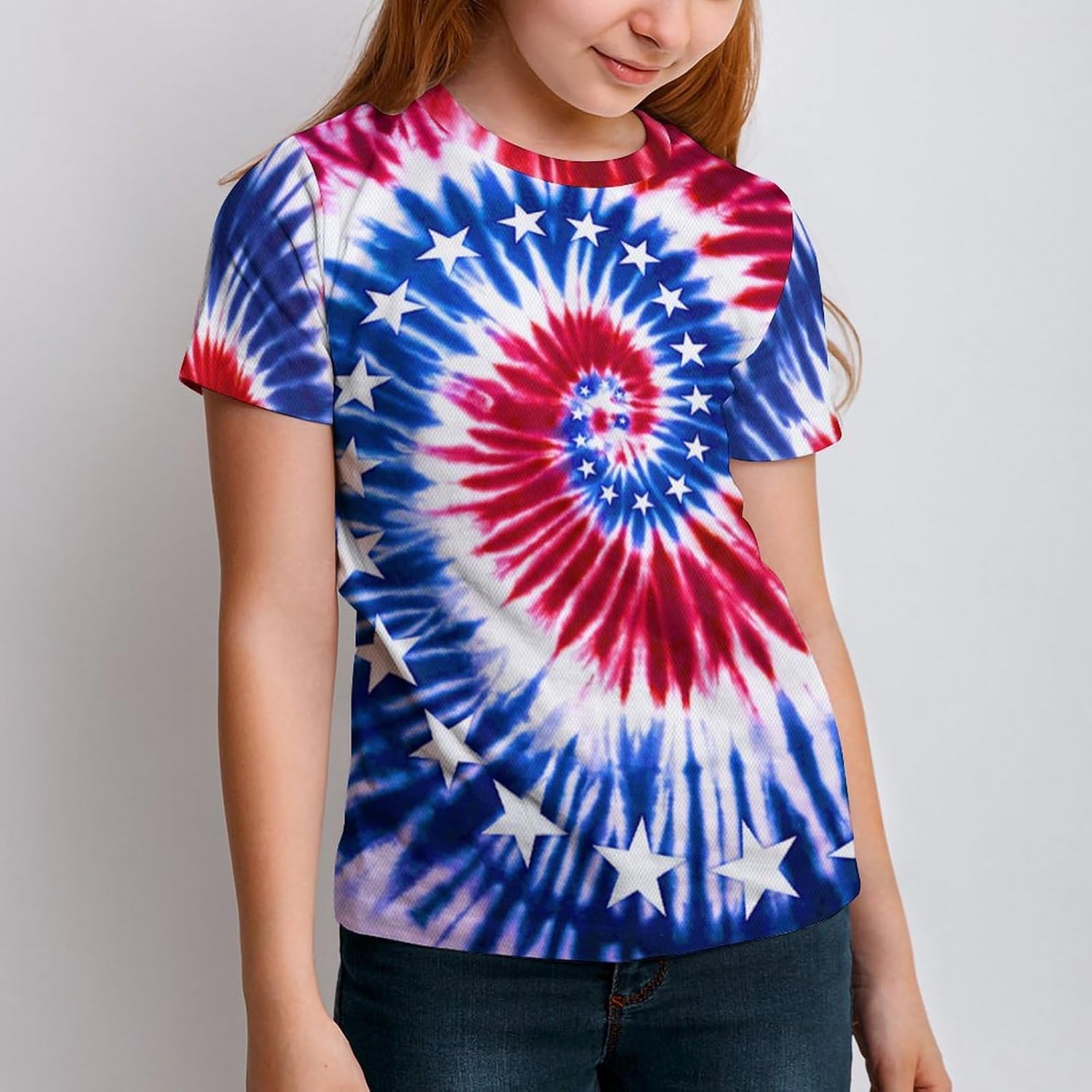 Kids Summer Short Sleeve T Shirt for Boys Girls 6-18Y,Children Tees Cool 3D Print - Image 7