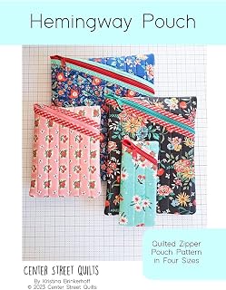 Hemingway Pouch Pattern by Center Street Quilts