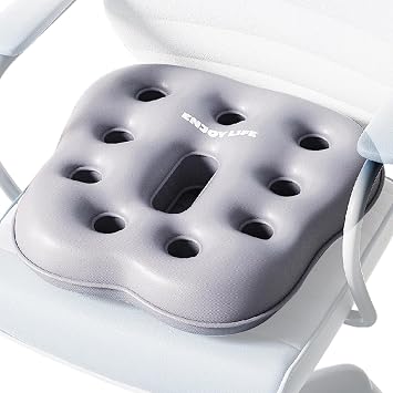 Inflatable Seat Cushion Foldable Breathable Pad