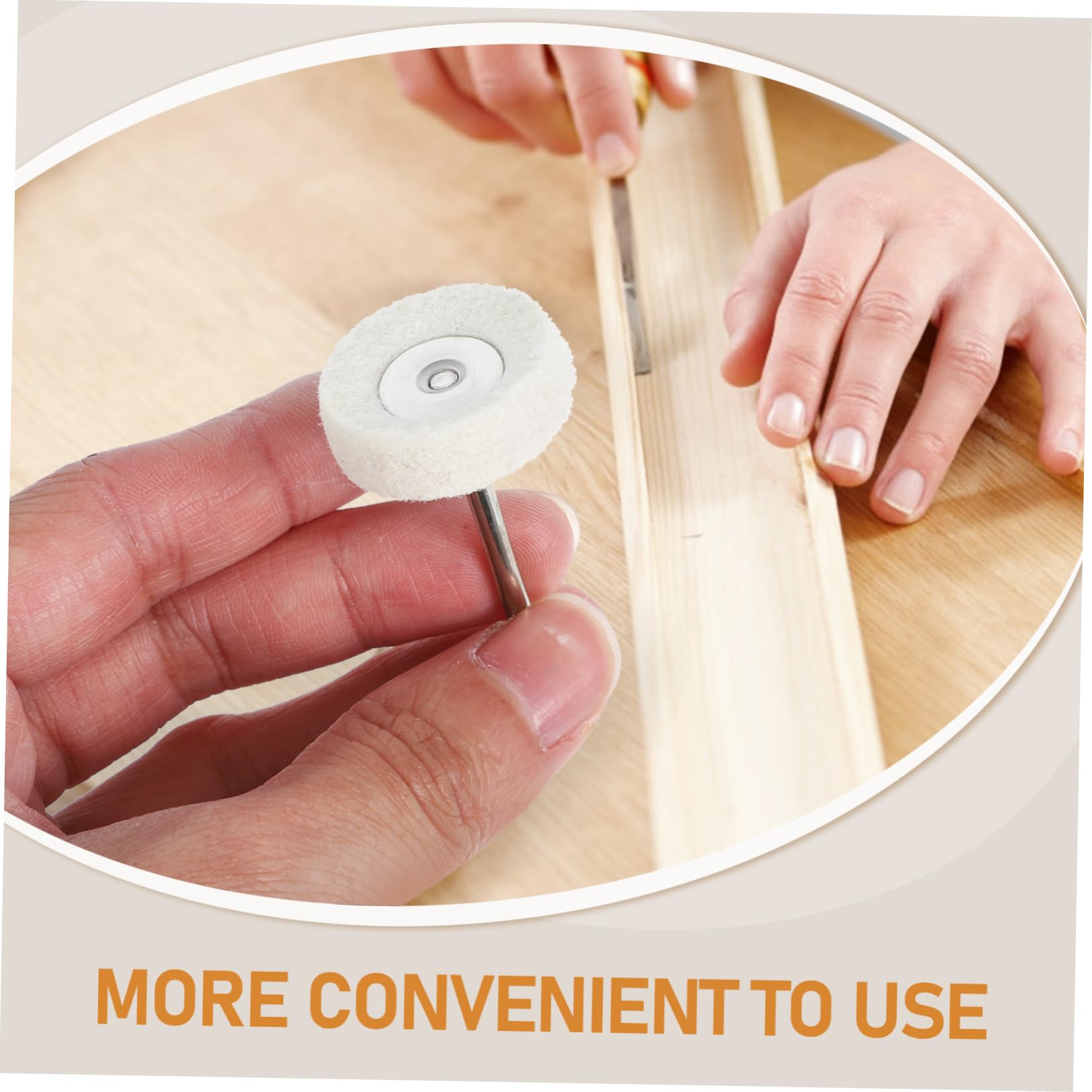 MAGICLULU 10pcs T-Type Brush Polishing Wheel for Drill Jewelry Polishing Kit Abrasive Buffing Wheel for Rotary Tool Detailing and